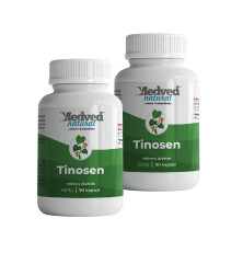 2x Medveď natural Tinosen 90 kapsúl (180 kapsúl spolu)
