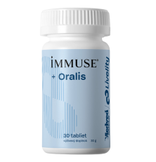 Medveď natural IMMUSE + Oralis 30 cmúľacích toboliek
