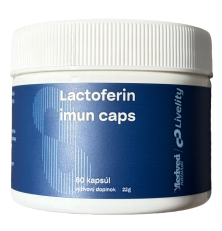 Medveď natural Lactoferin imun 60 kapsúl