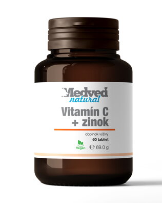 Vitamín C + zinok 60 tabl.
