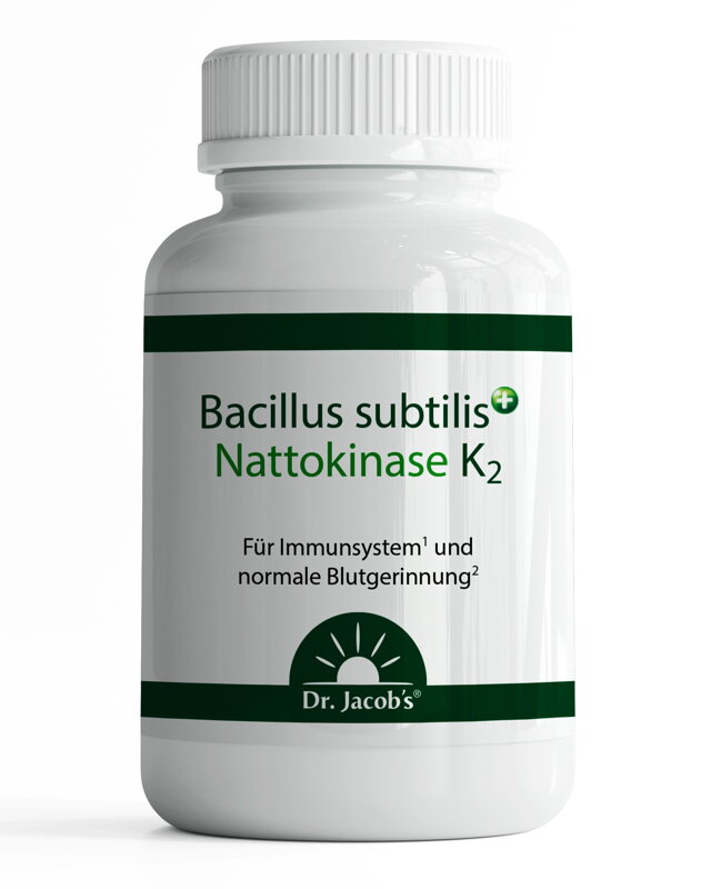 Bacillus subtilis plus Nattokinase K2  60 kapsúl