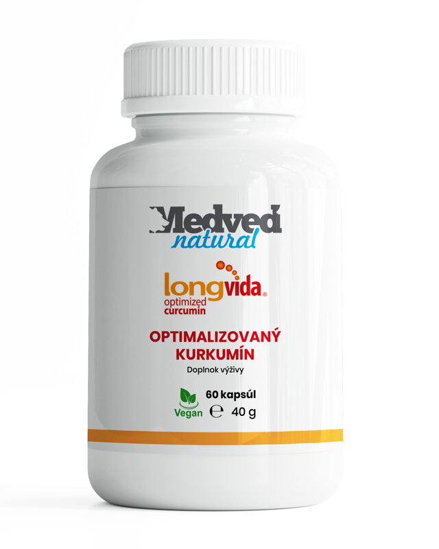 LongVida® optimalizovaný kurkumín    60 kapsúl 
